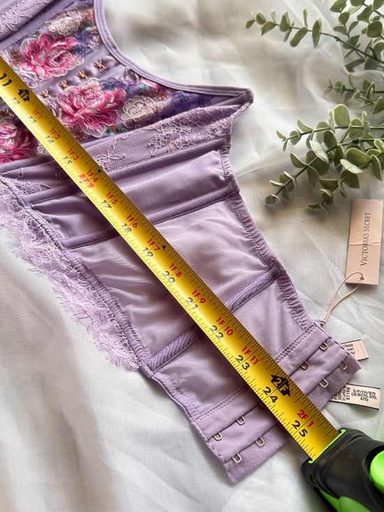 Victoria’s Secret Dream Angels Strapless Corset Top | Small | Floral Embroidery - Picture 9 of 9